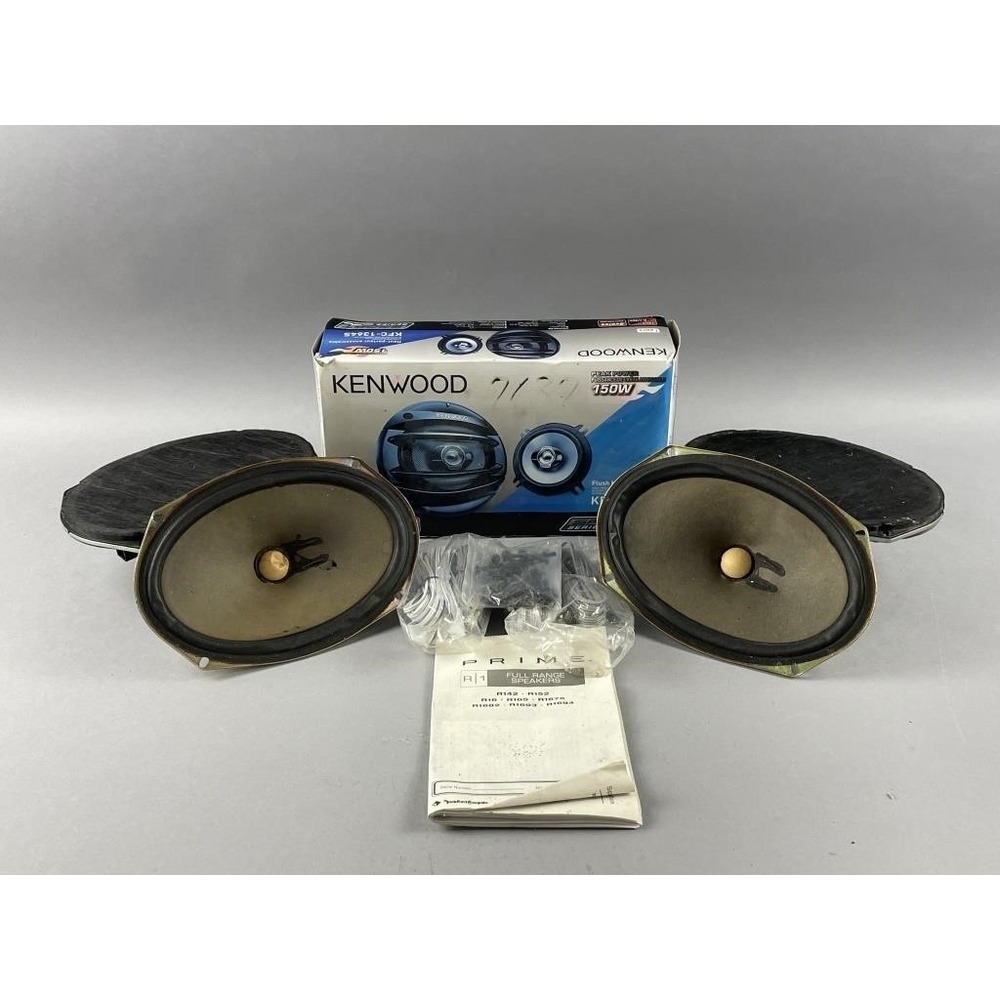 OEM Mopar Chrysler Dodge Jeep 6"x9" Door Speaker 05091019AB 4 Ohm with Kenwood